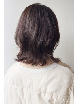 【morio原宿】くびれヘア透明感ブラウン柔らかベージュレイヤー