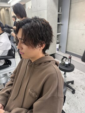 ウルフカット×サーフカール