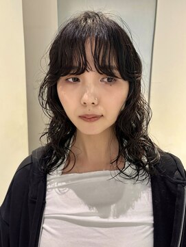 シキ オルガン 大宮(siki ORGAN) ミディダムレイヤーパーマ