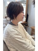20代30代40代50代面長丸顔◎大人可愛いゆとりショート