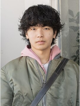 スピンオフシフト(SPIN-OFF SHIFT) ミディアムシャドウパーマ