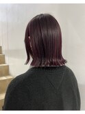 【ブルベ冬】カシスカラー!