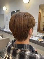 メンズバイココテラス 豊中(men's by cocoterace) コンマバング/ミルクティーカラー