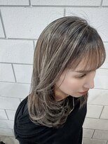 アルゴ 茅ヶ崎(ARUGO)&nbsp;ミルクティーブロンド/イメチェンヘアスタイル
