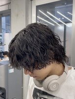 オーバル ジングウマエ(OVARL jingumae) フェザーパーマシャドウパーマツイストスパイラル