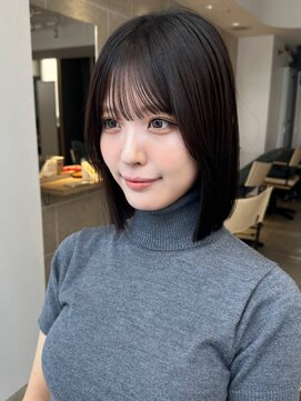 サンド クリア 横浜本店(sand clear) 結べるボブ / ダークグレージュ