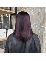 プロデュース 東橋本店(Produce) 黒ピンクのデザインカラー