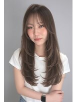 ユネル 鶴来店(unel)&nbsp;〔unel〕【20代×ナチュラル】顔周りレイヤー