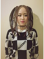 ゴーゴーヘアー(GOGO HAIR)&nbsp;コーンロー&ブレイズのツインテールスタイル