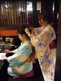 ラシェル(La Ciel) 企画している”着物で日本酒を嗜む会”　準備の様子です＾＾