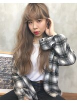 エリンヘア(ELIN hair.) ELIN　ミルクティーグレージュ※ブリーチ履歴２回