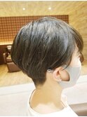 耳かけマッシュショート