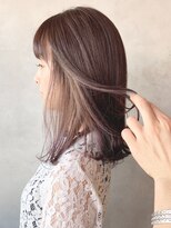 アイティー バイ アルバム 浦和店(IT by ALBUM) インナーカラー_ピンクベージュボブルフクールショート_ba223161