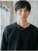 サイドパート無造作ショートG
