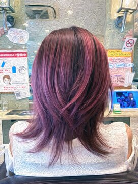 エメールヘア(aimere hair) ピンクバイオレット