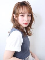 アイティー バイ アルバム 浦和店(IT by ALBUM)&nbsp;ラフ波ウエーブ_ハイライトカラーセミウェットウェーブ_37611