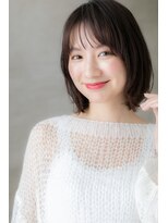 カバーヘアアンドスパ ブリス 浦和(COVER HAIR&SPA bliss) シースルー前髪大人かわいい小顔ボブウルフY浦和20代30代40代