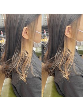 ヘアーサロン リバース(Hair Salon Rebirth) 【防府/Rebirth】地毛×ライトグレージュ