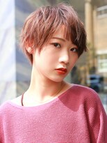 ラフィスヘアー シャルム 渋谷店(La fith hair charme) 【La fith】ピンクベージュ×マッシュショート