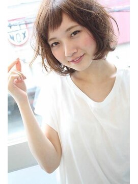 トゥーリ 筑紫野店(tuuli) 20代30代40代50代ひし形デジタルパーマエアリーミディ黒髪