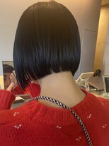 イデア(idea) 【ミニボブ×黒髪】ヘアスナップ・山下