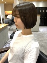 サロンドミルク 新百合ヶ丘店(salon de MiLK)&nbsp;コンパクトでかわいいミニボブ♪　五月女スタイル
