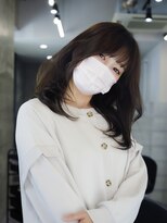 スラップス(SLAPS.)&nbsp;ミディアムローレイヤー×アッシュブラウン