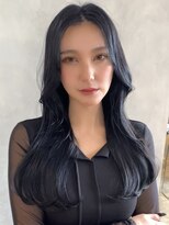 オリンテ バイ レシッド 表参道(orente by rcid)&nbsp;【orente 表参道】韓国くびれヘア×ネイビーグレージュ