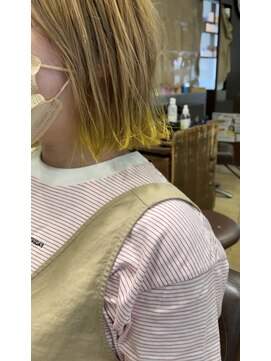 ジィップセカンド(ZIP second) イエロー裾カラー