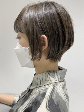 ウィステリアプラスワン 銀座一丁目(WISTERIA PLUS1) 【遠藤】大人可愛いショートボブ20代30代40代丸みショート