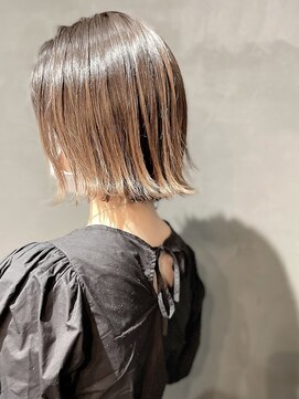 ブランロール 中目黒店(Blanl'or) 大人ガーリー/ダークアッシュ/似合わせカット/レイヤーカット