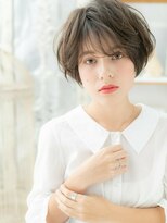 モッズヘア 上尾西口店(mod's hair) ■シースルーバングくせ毛風ボブショート202★上尾20代30代40代