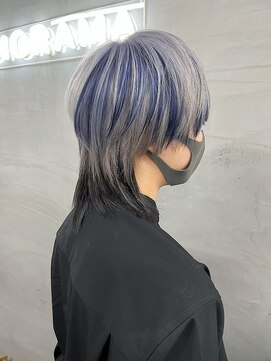 ジオラマ(DIORAMA) シルバー / ネイビー / ウルフ / メンズ / メンズヘア