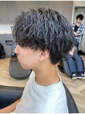 ツイストパーマ 束感 20代 30代 黒髪 マッシュショート【札幌】
