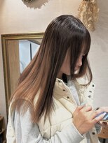 はな(hana)&nbsp;アウターカラー　姫カット　ボブ