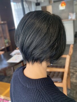 ロイヘアー 真弓店(ROY hair) ショート/ボブ/くびれ/マイナス５歳/似合わせカット/前髪/奈良