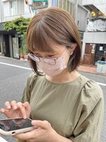 アッシュ 下北沢店(Ash)&nbsp;ブリーチなしでベージュカラー