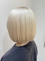 ヘアースペースブルーム リアン 岡町店(HAIR SPACE BLOOM Lien)&nbsp;【岡町/ケアブリーチ】ホワイト/ブロンド