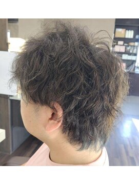 エノモト(ENOMOTO) 30代40代メンズパーマスタイル×ブラウンアッシュ