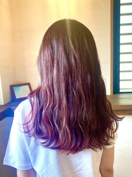 ココカラヘアー ニコ(cococara hair nico) カシスカラー/ワインレッド/暖色/艶感/韓国風