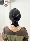 ヘアアレンジ/お呼ばれヘア/ヘアセット/ヘアメイク