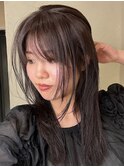 レイヤーカット20代30代髪質改善ハイライトインナーカラー立川
