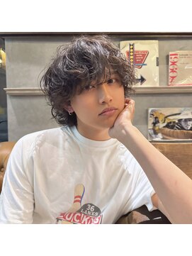 エイチ(H eitf) 【エイチ原宿】 メンズ波巻きツイストスパイラルパーマ