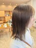 【髪質改善カラー】カット＋カラー＋プレミアムTr￥18200→￥14560