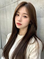 リンク(LinQ)&nbsp;ワンカールレイヤー美髪エアリーロングピンクブラウン