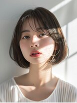 ペグ(Peg)&nbsp;大人BOB20代３０代４０代/カット＋うる艶カラー＋髪質改善/仙台