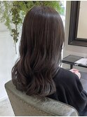 アッシュブラウン/暗髪/透明感カラー/豊田麻菜実/銀座