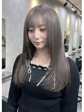 ジルバイシャルム(JILL by charme) グレージュ×レイヤー