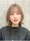 レイヤーボブ♪オリーブベージュ