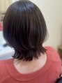 アグ ヘアー イース 太田2号店(Agu hair ease)&nbsp;グレー×パープル透明感×艶感#くびれカット